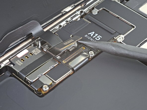 تعویض صفحه نمایش iPhone 13 Pro Max، کابل نمایشگر را جدا کنید: مرحله 20، تصویر 2 از 2