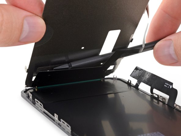 تعویض ال سی دی و دیجیتایزر آیفون XR، کابل نمایشگر را جدا کنید: مرحله 44، تصویر 2 از 3